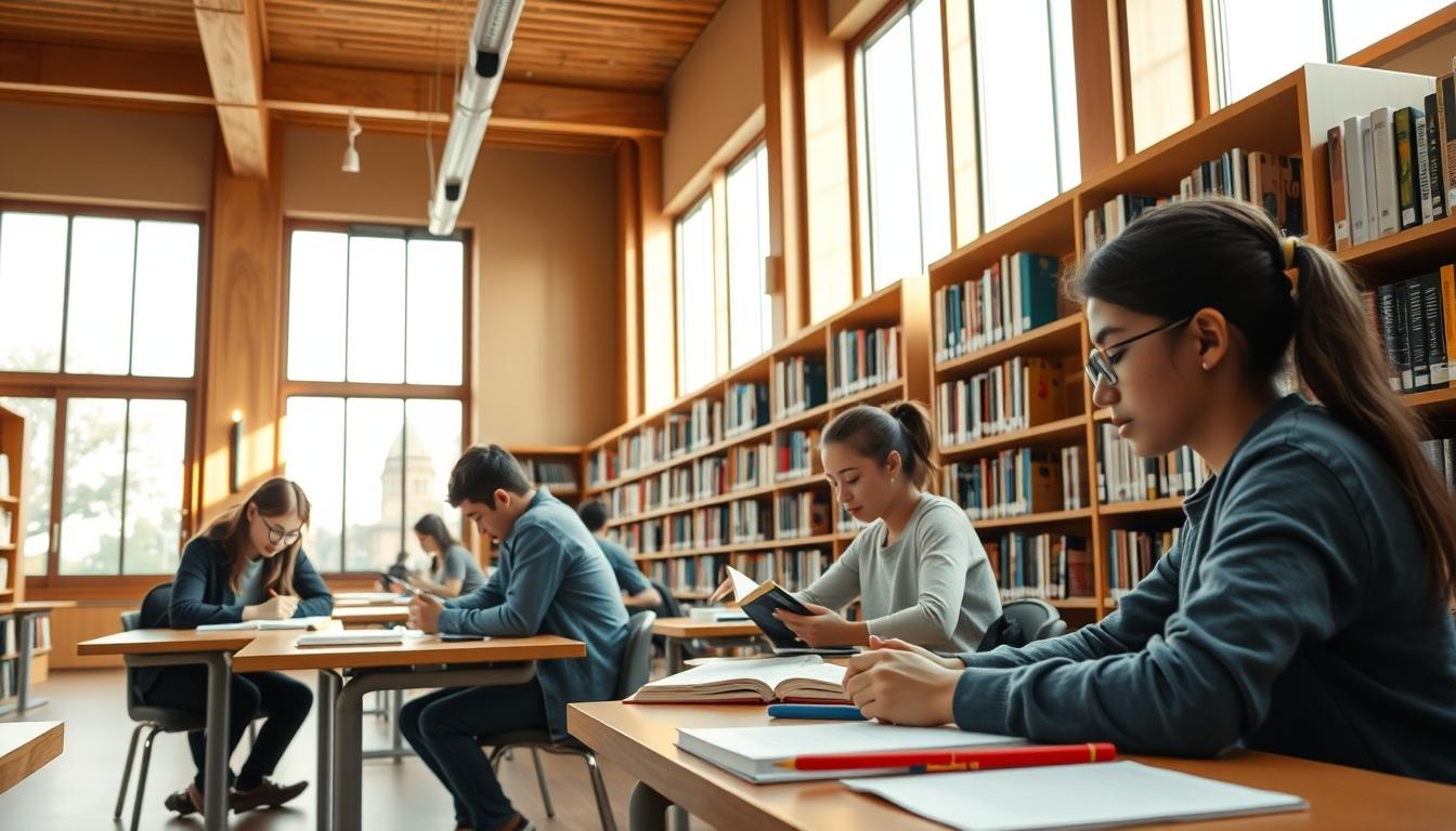 Digital learning platform with online study materials